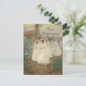 Carte Postale Première communion (Debout devant)