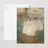 Carte Postale Première communion (Devant / Derrière)