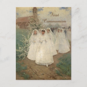 Carte Postale Première communion