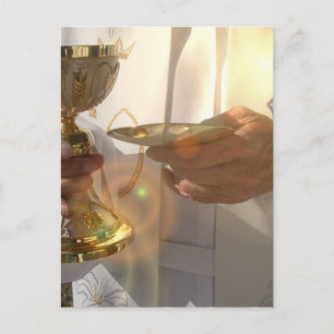 Carte postale Première communion