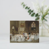 Carte Postale Première communion, 1867 (Debout devant)