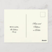 Carte Postale Première Croix de la Communion avec la colombe et  (Dos)