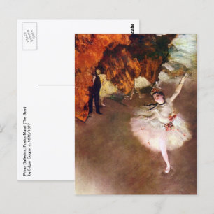 Carte Postale Première danseuse, Rosita Mauri par Edgar Degas