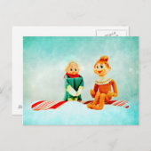 Carte Postale Première date Elf (Devant / Derrière)