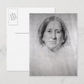 Carte Postale Première étude pour le portrait de George Eliot (Devant / Derrière)
