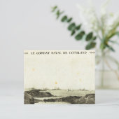 Carte Postale Première Guerre mondiale, bataille de Jutland (Debout devant)