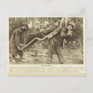 Carte Postale Première Guerre mondiale, France, Transport des bl