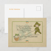 Carte Postale Première Guerre mondiale vintage (Devant / Derrière)