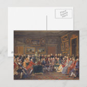 Carte Postale Première lecture à Mme (Devant / Derrière)