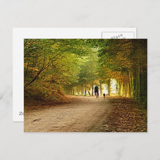 Carte Postale Première lumière (Devant / Derrière)