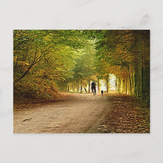 Carte Postale Première lumière (Devant)