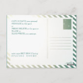 Carte Postale Première Orbite d'anniversaire autour du soleil (Dos)