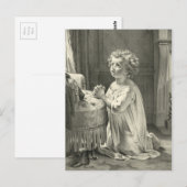 Carte Postale Première prière de CHild (Devant / Derrière)