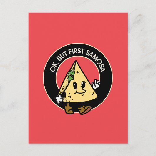 Carte Postale Première Samosa (Devant)