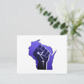 Carte Postale Première solidarité du Wisconsin (Debout devant)