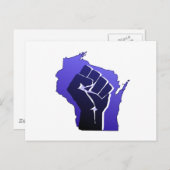 Carte Postale Première solidarité du Wisconsin (Devant / Derrière)