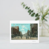 Carte Postale Première vue de l'avenue Pioneer (Debout devant)