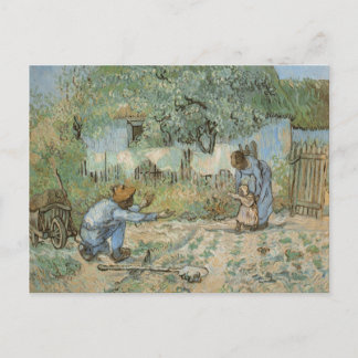 Carte Postale Premiers pas (après Millet) Van Gogh Fine Art