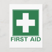 Carte Postale Premiers secours (Devant)