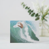 Carte Postale Prendre une vague (Debout devant)