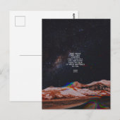 Carte Postale Prenez coeur et voyez la lumière (Devant / Derrière)