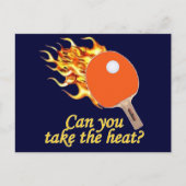 Carte Postale Prenez la chaudière à flamme Ping Pong (Devant)