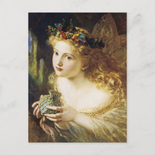 Carte Postale Prenez le juste visage de la femme