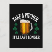 Carte Postale Prenez un lanceur, ça Dernier plus longtemps (Devant)