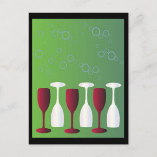 Carte Postale Prenez un verre de vin !