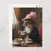 Carte Postale Prenons du thé (Devant / Derrière)