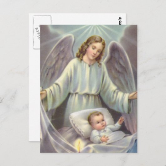 Carte Postale Préoccupation (Devant / Derrière)