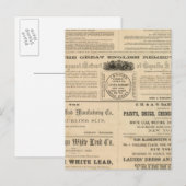 Carte Postale Préparations de Tarrant (Devant / Derrière)