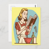 Carte Postale Préparer ce plat spécial ! (Devant / Derrière)