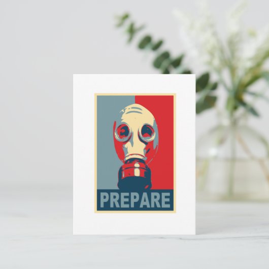 Carte Postale Préparez-vous ! (Debout devant)