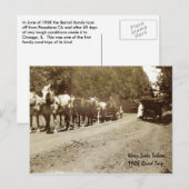 Carte Postale Près de Tahoe - 1908 (Devant / Derrière)