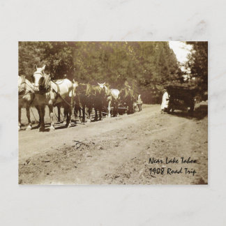 Carte Postale Près de Tahoe - 1908