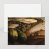 Carte Postale Près du coucher du soleil par Grant Wood (Devant / Derrière)