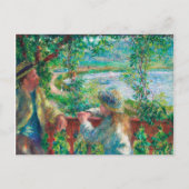 Carte Postale Près du lac par Pierre-Auguste Renoir (Devant)
