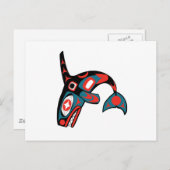 CARTE POSTALE PRÈS DU PÉRIMÈTRE (Devant / Derrière)