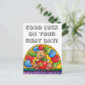 Carte Postale préscolaire (Debout devant)