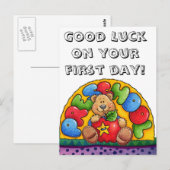 Carte Postale préscolaire (Devant / Derrière)