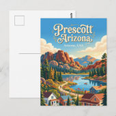 Carte Postale Prescott Arizona (Devant / Derrière)