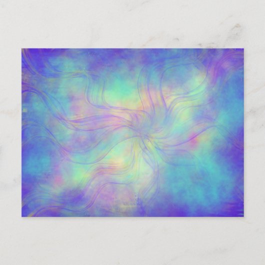 Carte Postale Présence angélique Art prophétique chrétien modern (Devant)