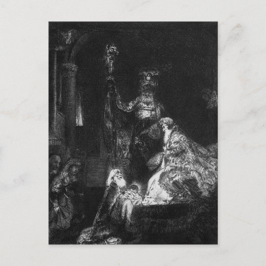 Carte Postale Présentation au Temple, 1654 (Devant)