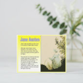 Carte Postale Présentation de Jane Austen (Debout devant)