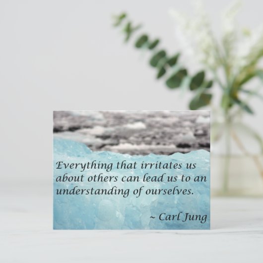 Carte Postale Présentation des devis (Debout devant)