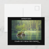 CARTE POSTALE PRÉSENTER (Devant / Derrière)