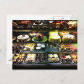 Carte Postale Présentoir à desserts (Devant / Derrière)