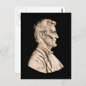 Carte Postale Président Abraham Lincoln (Devant / Derrière)
