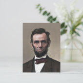 Carte Postale Président Abraham Lincoln (Debout devant)